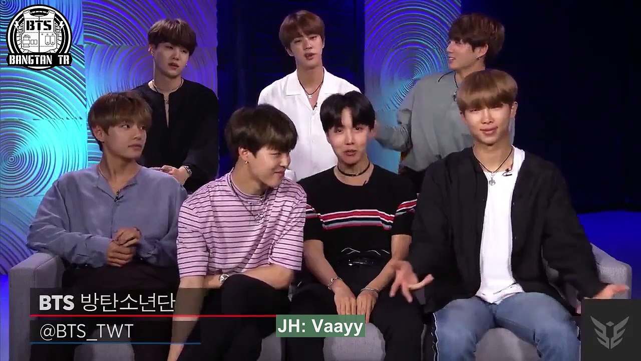 [Türkçe Altyazılı] BTS - Yahoo ESports Röportajı