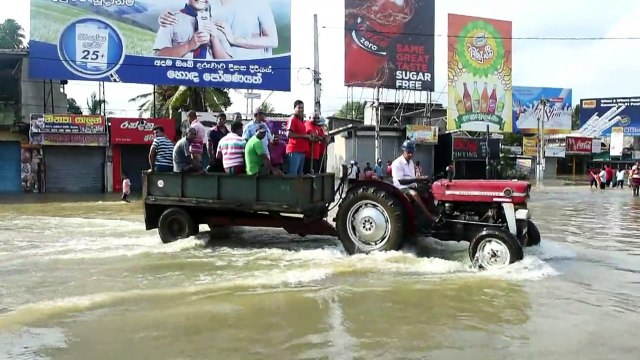 Chuvas deixam mais de 100 mortos no Sri Lanka