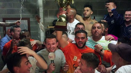 Futsal titre de champion de Belgique de selaklean thulin ambiance 4