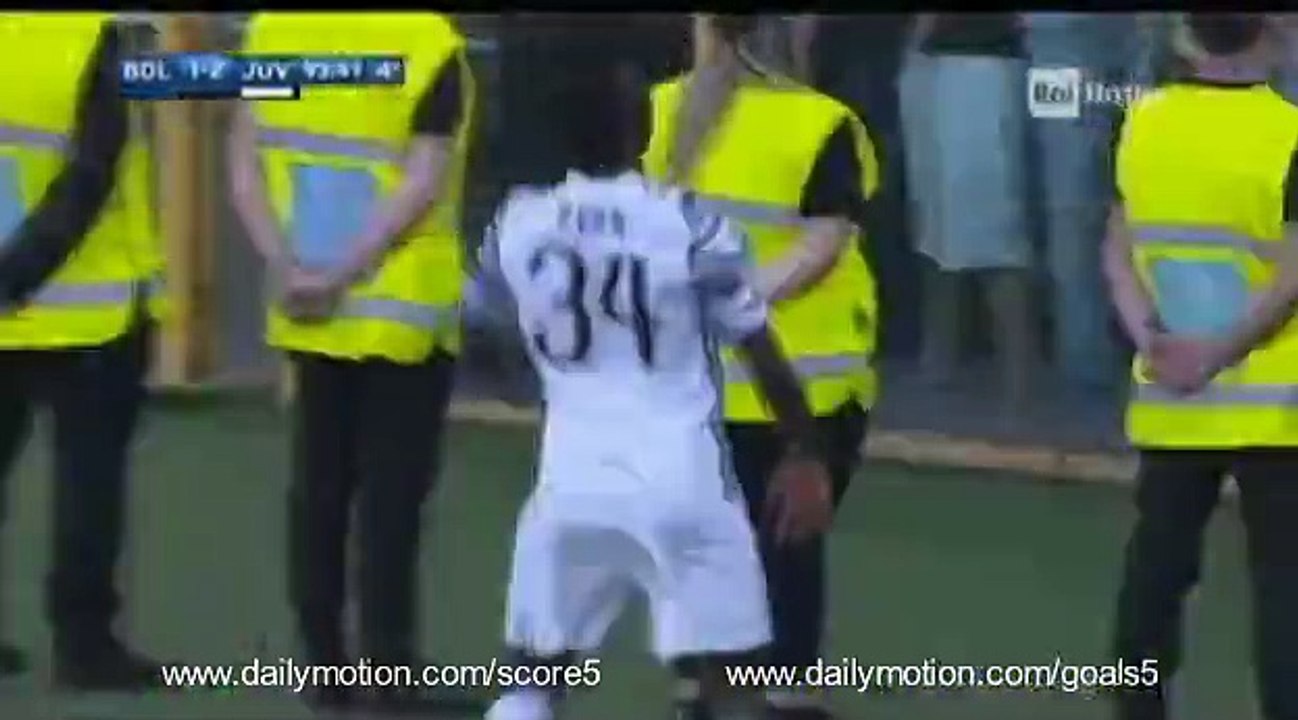 Moise Kean Goal Bologna 1 - 2 Juventus SA 27-5-2017