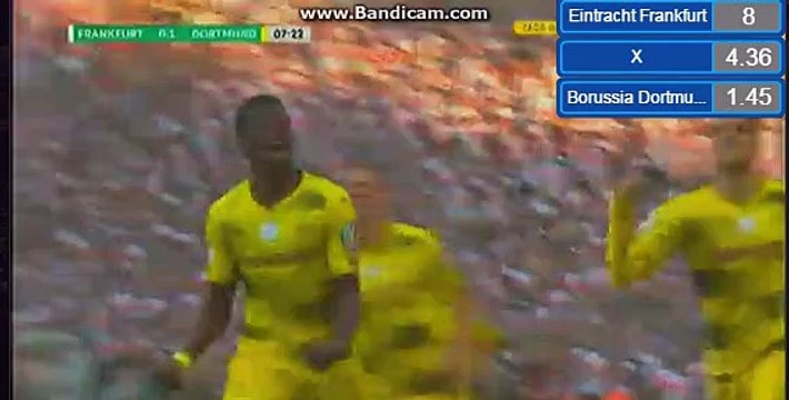 But Dembele Eintracht Frankfurt 0-1 Borussia Dortmund - 27.05.2017