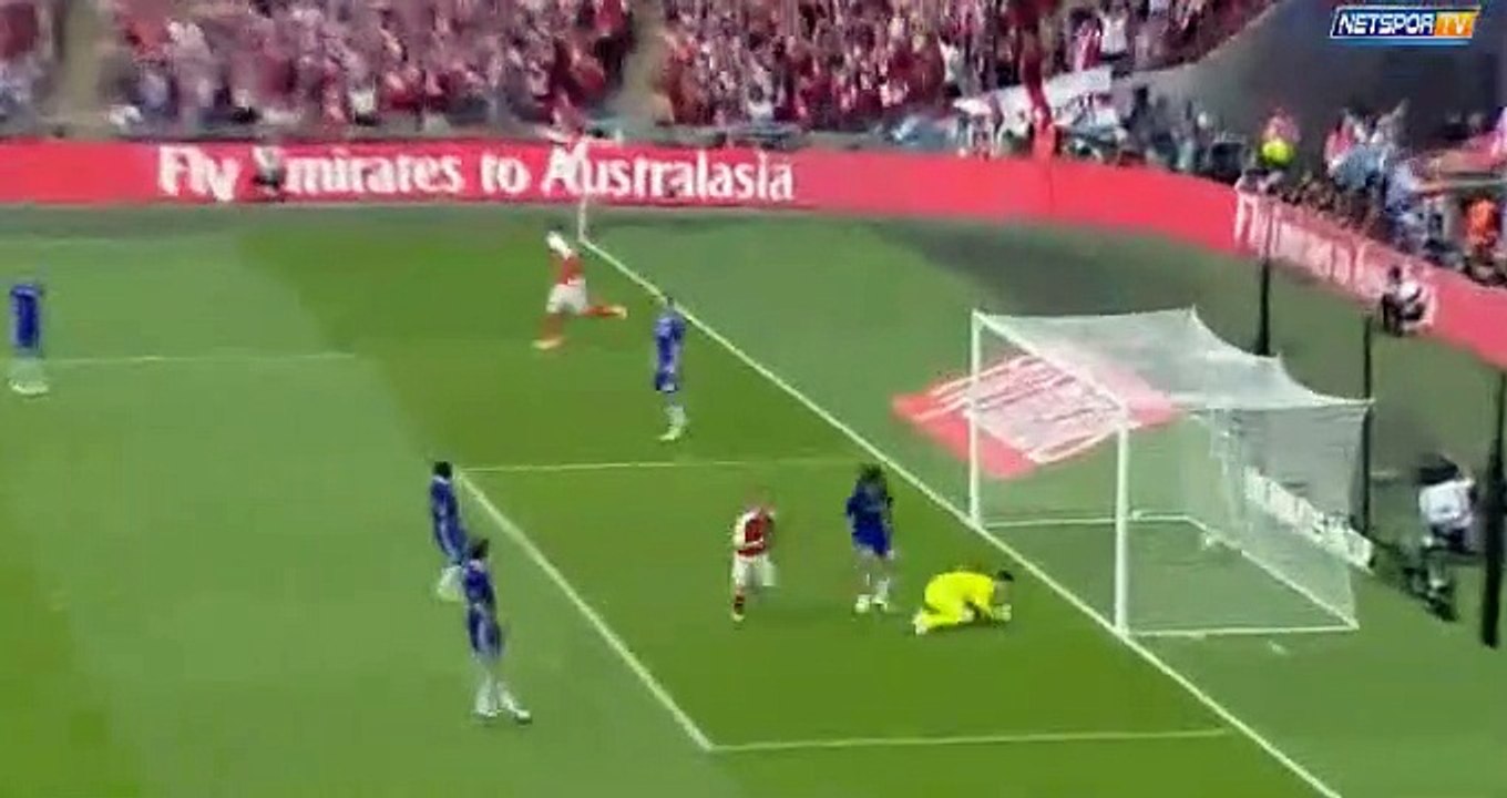 Aaron Ramsey Goal HD - Arsenal 2-1 Chelsea 27052017