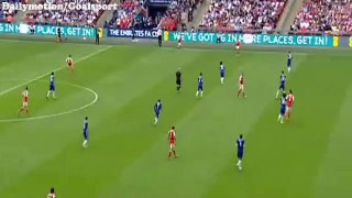 Aaron Ramsey Goal - Arsenal vs Chelsea 2-1 FA Cup