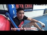 Leo Santa Cruz MORE NERVOUS WATCHING BROTHER FIGHT THAN HIS OWN FIGHTS