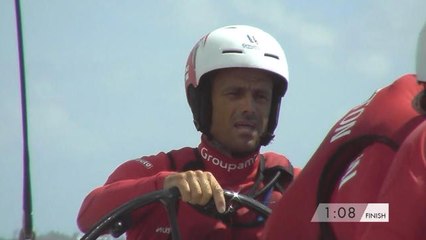 Louis Vuitton America's Cup - Round Robin 1 - 2ème défaite pour Groupama, dominé par les Kiwis