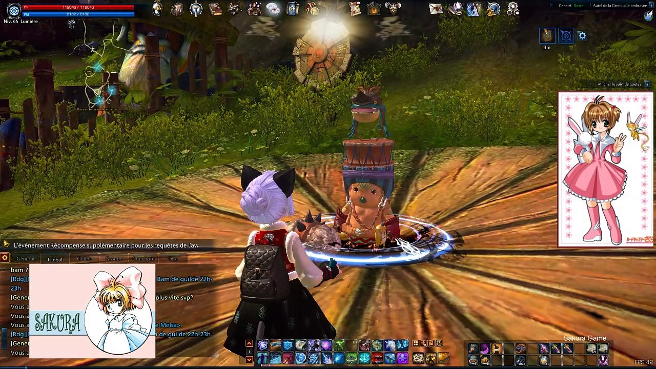 Tera Online: Mini jeux - Tamboure et grenouille - PC Gameplay fr