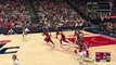 NBA 2K17 Putback Windmill dunk by 5´11” point guard