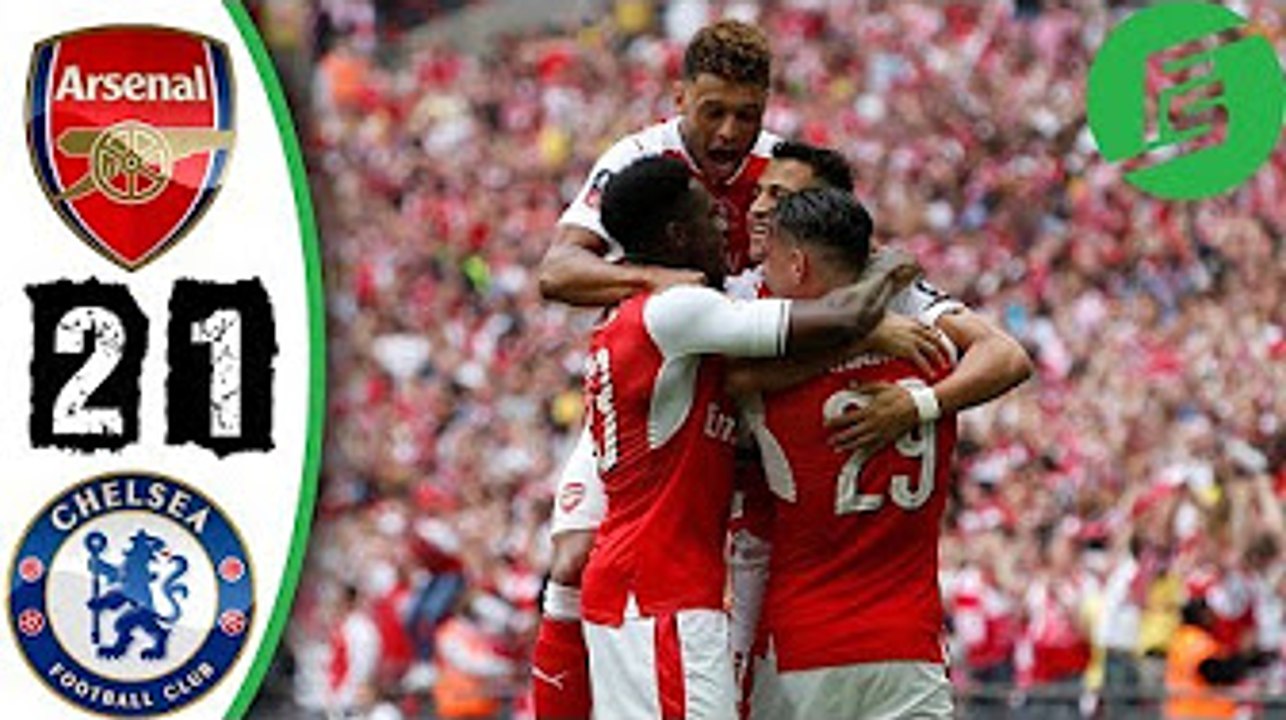 Arsenal vs Chelsea 2-1 - All Goals & Extended Highlights - FA Cup Final 27-05-2017 HD