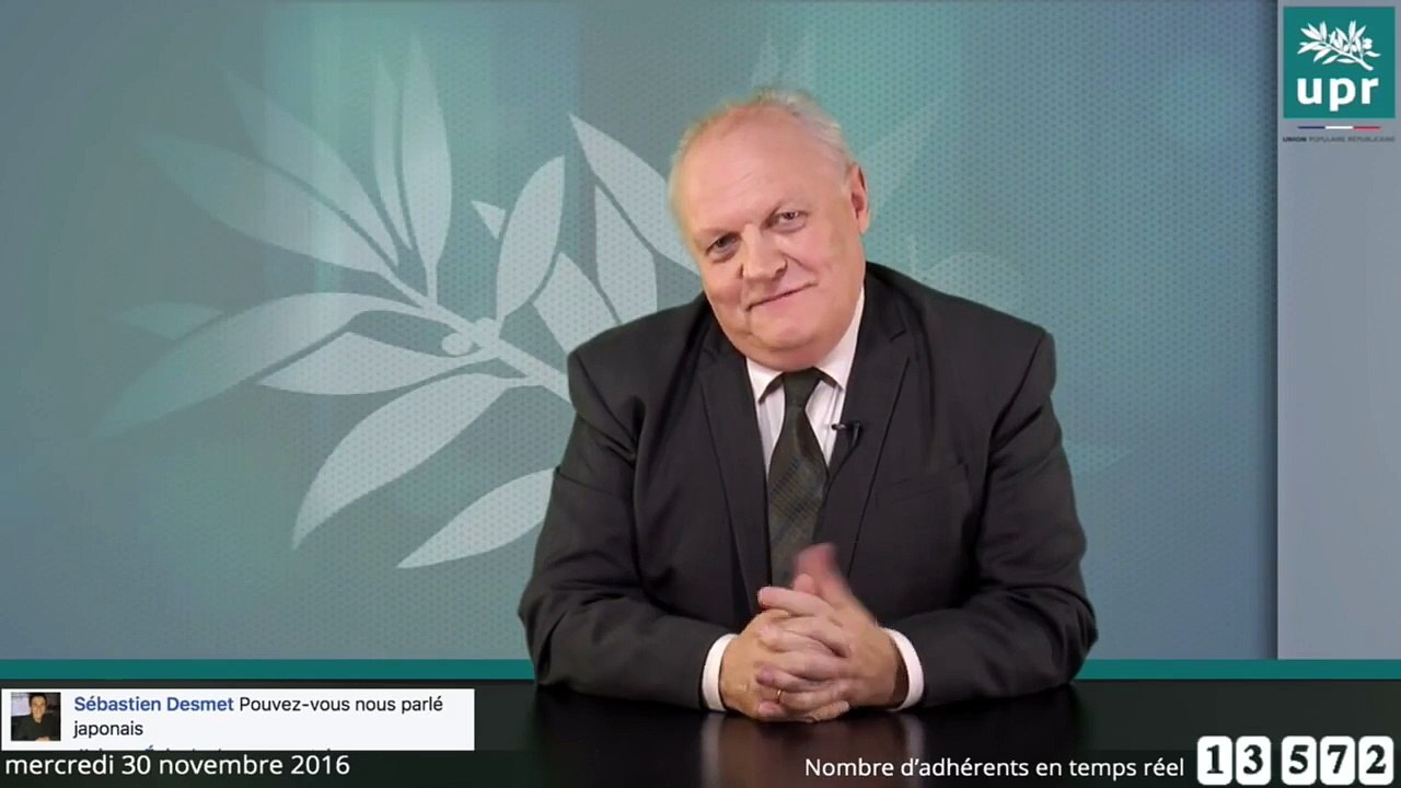 Francois Asselineau qui parle japonais