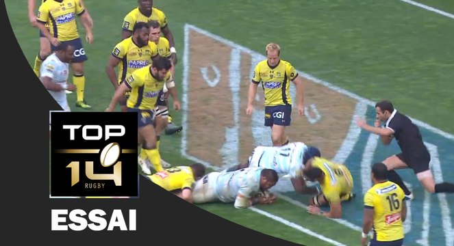 TOP 14 - Essai Ben TAMEIFUNA (R92) - Clermont - Racing 92 - DEMIES - Saison 2016/2017