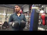 WOW !! Mikey Garcia says he RIPPED a HEAVYBAG! SICK POWER - EsNews Boxing