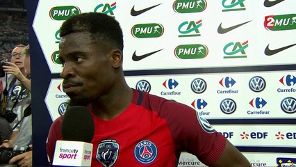 Coupe de France. Serge Aurier (PSG) :"Il faut féliciter Angers"