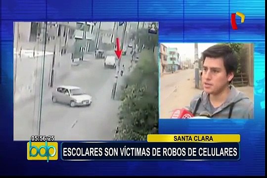 Santa Clara: escolares son víctimas de robos de celulares