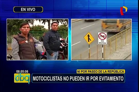 Motociclistas solicitan mesa de diálogo con la Municipalidad de Lima