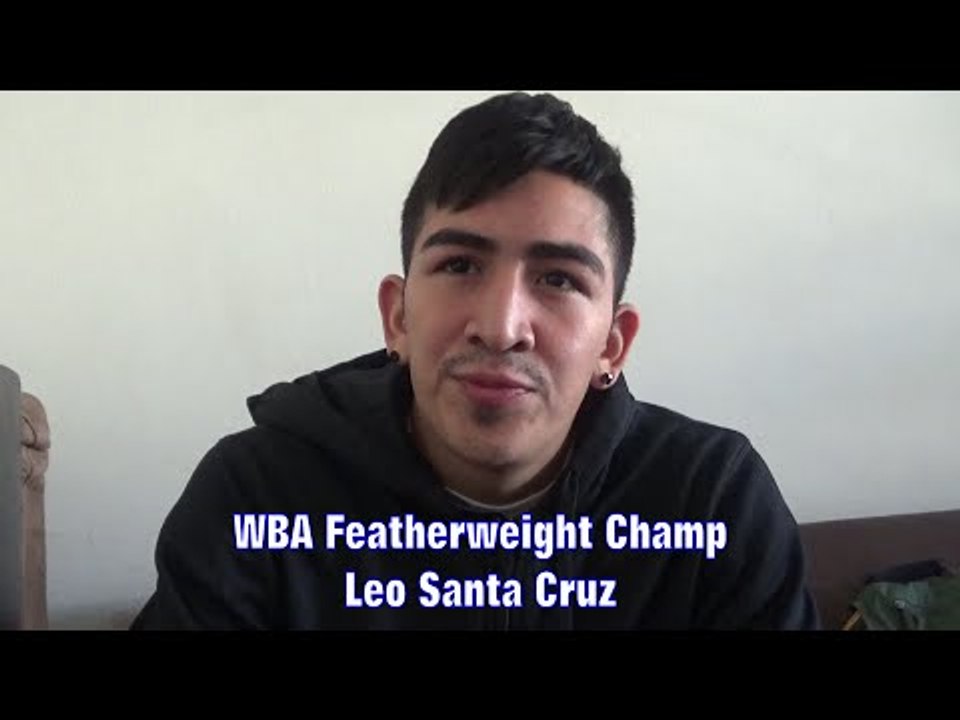 Leo Santa Cruz on TRIP TO CHINA with GGG & MANY GREAT CHAMPIONS