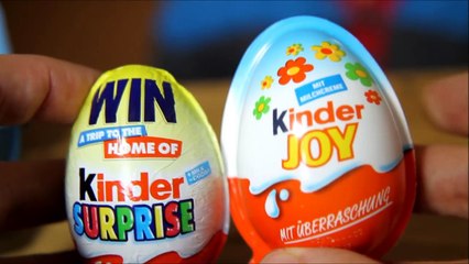 Differences Between Kinder Surprise & Kinder Joy Chocolate Eggs