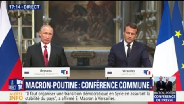 Macron: Un forum franco-russe des sociétés civiles sera mis en place