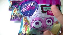 Blind Bag HAUL Littlest Pet Shop Paint Splashin BOX case Part 1 LPS toy review opening