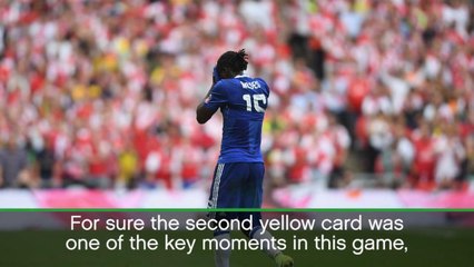 Defender made contact with Moses - Conte