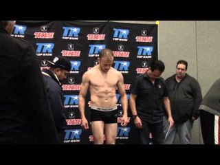 alexander besputin vs fernando paliza weigh in and faceoff  EsNews Boxing