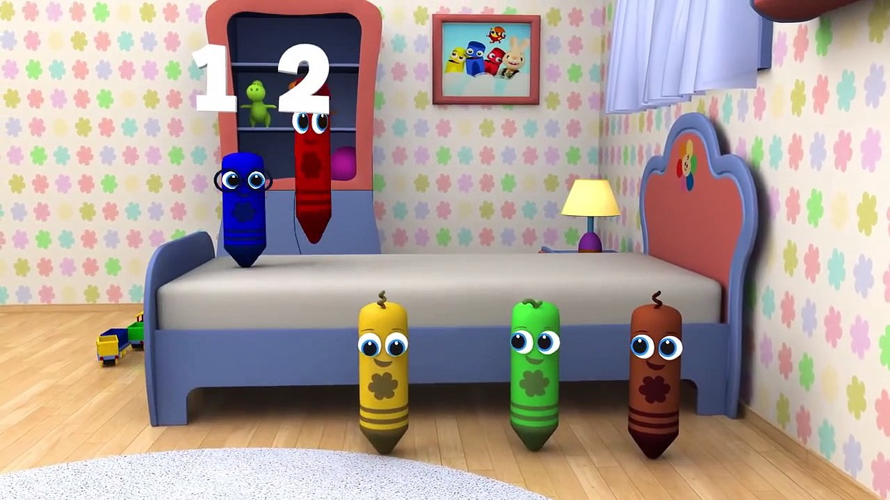 Five Little Crayons ♫ Sing Along ♫ Songs For Kids With TumTum-RzBPx2r