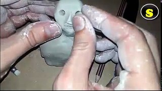 How to make a figure of man from clay
