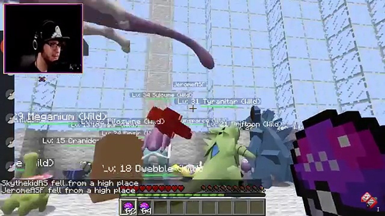 Minecraft POKEMON BLIND BATTLE CHALLENGE Pixelmon Funny Moments
