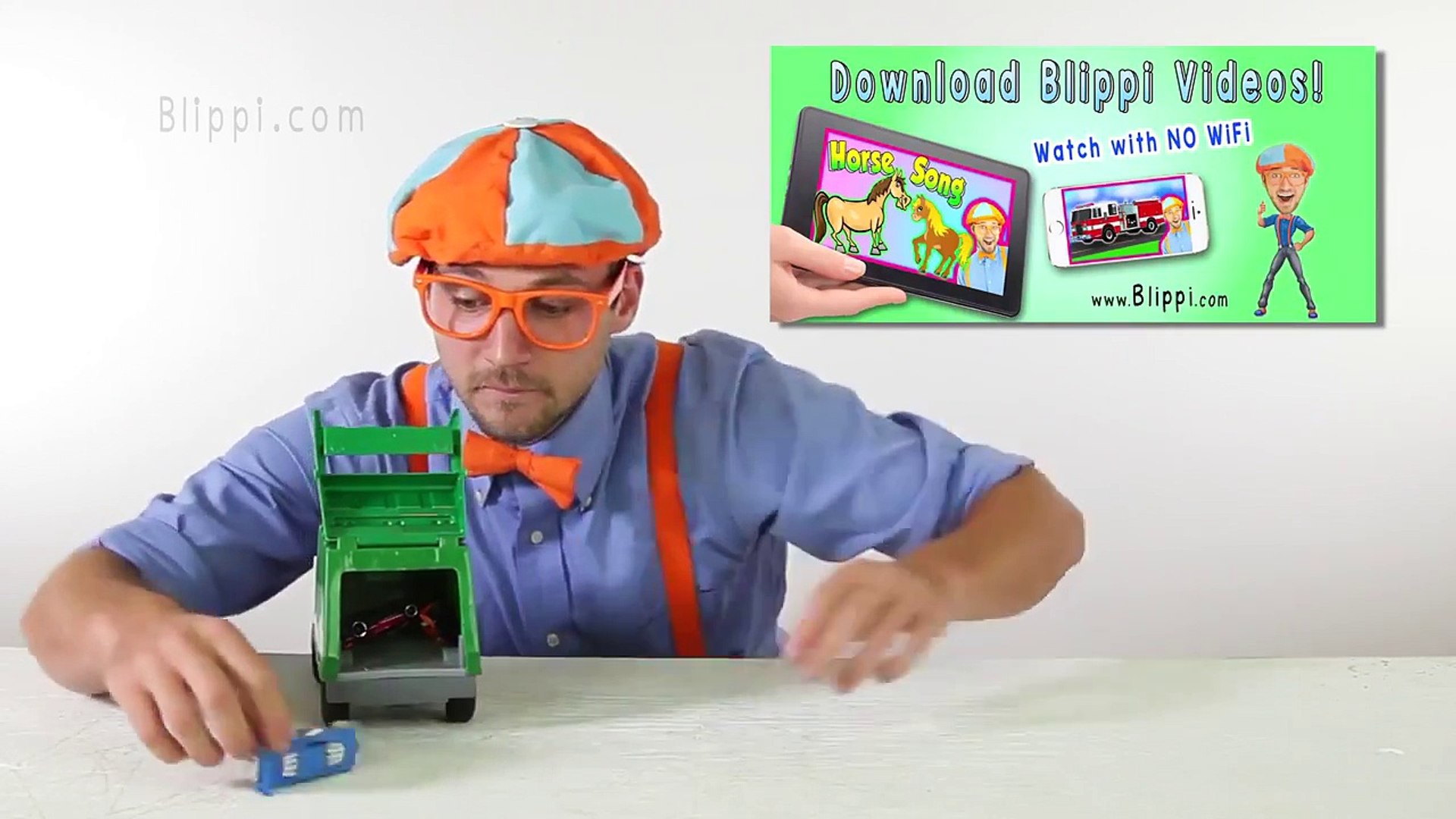 Garbage Trucks For Kids Recycling And Dumping Trash With Blippi Toys Learn Colors Blippi Toys Video Dailymotion This is the garbage truck song by blippi. garbage trucks for kids recycling and dumping trash with blippi toys learn colors blippi toys