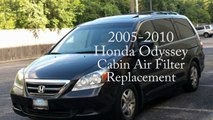 How To Replace the Cabin Air Filter on a Honda Odyssey