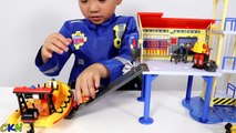 HD Fireman Sam Ocean Rescue Centre Playset Toys Unboxing And Playing Fun With Ckn Toys-