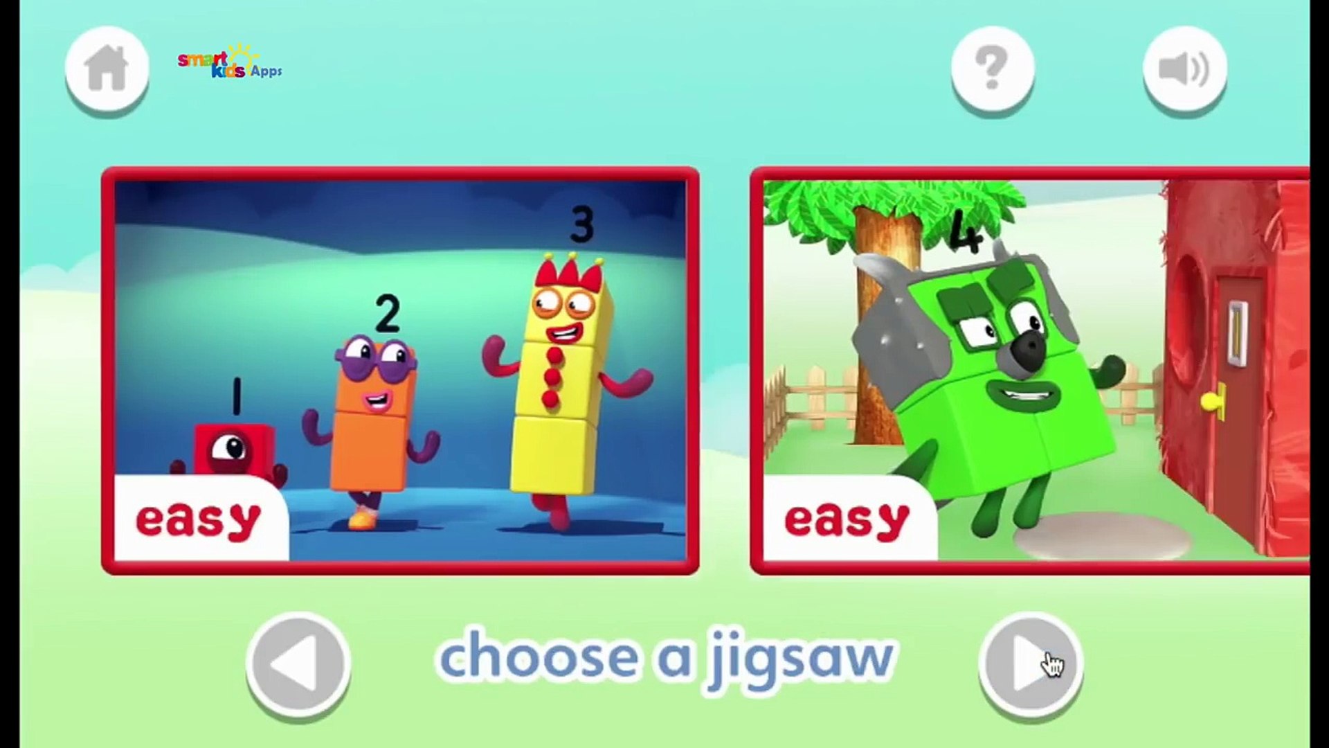 ⁣Numberblocks Puzzle - Educational Games for Toddlers Gameplay