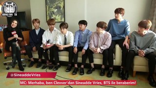 [Türkçe Altyazılı] BTS - Clevver TV Röportajı pt.1