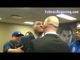 EPIC!!! Chris Arreola NEARLY COMES TO BLOWS WITH FORMER SPARRING PARTNER!!!