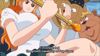 Nami Gets New Weapon from Usopp! - One Piece EP#776