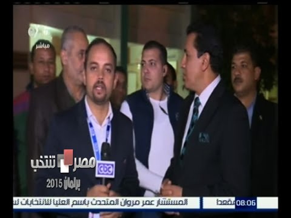 #مصر_تنتخب |‎ محافظ الشرقية : نسبة التصويت وصلت...