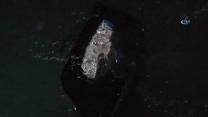 Eşine Kızdı Otomobili Denize Attı