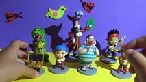 Unboxing Disney figurine playset Jake in the Never and Pirates Treasure Chest-Aximujdf
