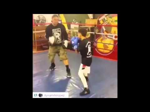 11 year old boxing prodigy david lopez national champ in puerto rico! EsNews Boxing