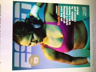 ESPN The Magazine Cover Goes To Rousey Not Holm - esnews