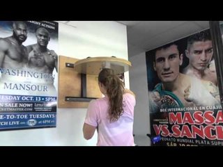 drill on speedbag stan ward learned from JACK JOHNSON EsNews Boxing