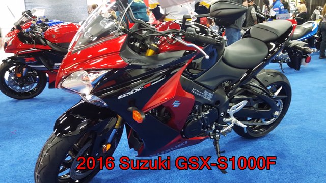 2016 Suzuki GSX-S1000 Interview Video from the Edmonton Motorcycle Show