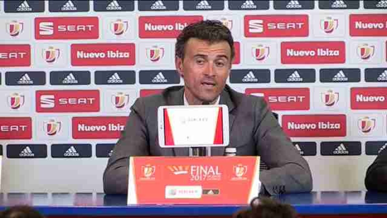 Luis Enrique: "Parar me va a ir de maravilla, y a los jugadores también"