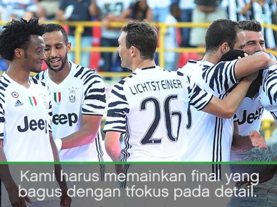 SEPAKBOLA: Champions League: Secara Fisik Juve Siap Untuk Final Liga Champions - Allegri