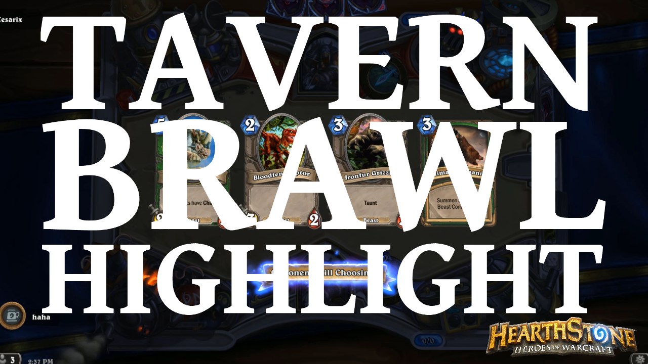 Hearthstone Tavern Brawl, a highlight Episode 56 : A Peek to the Past