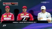 F1 2017 Monaco GP - Top 3 post qualifying interviews