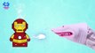 SUPERHEROES vs SHARK ATTACK _ Superheroes Finger Family Rhymes _ Learn Colors w_ Shark F