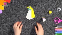 The Penguin Dance _ Animal Song With Origami _ PINKFONG Origami _