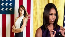 Comparing Melania Trump and Michelle Obama'