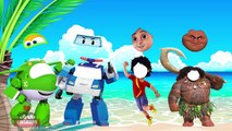 Wrong Face Shiva ANTV Maui Super Wings Robocar Poli Parody Finger Family Song for Kids and Toddlers