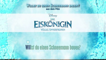 Willst du einen Schneemann bauen - Karaoke-Version - Sin